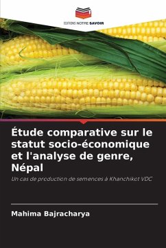 Cover Étude comparative sur le statut socio-économique et l'analyse de genre, Népal