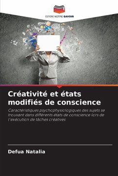 Cover Créativité et états modifiés de conscience