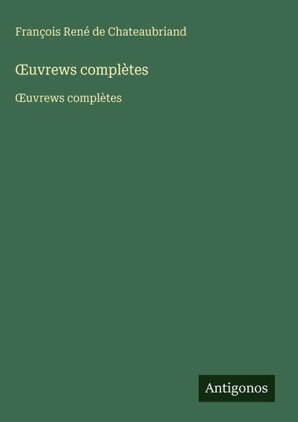 ¿uvrews complètes ¿uvrews complètes