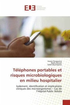 Cover Téléphones portables et risques microbiologiques en milieu hospitalier