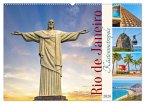 Rio de Janeiro - Küstenmetropole (Wandkalender 2026 DIN A2 quer), CALVENDO Monatskalender