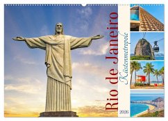 Cover Rio de Janeiro - Küstenmetropole (Wandkalender 2026 DIN A2 quer), CALVENDO Monatskalender
