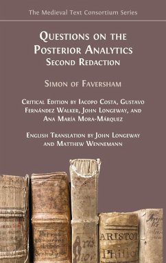 Cover Questions on the Posterior Analytics (Second Redaction)