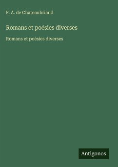 Cover Romans et poésies diverses