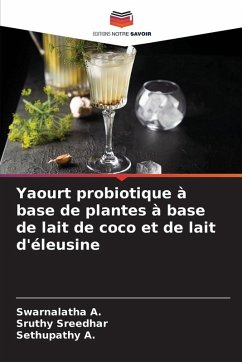 Cover Yaourt probiotique à base de plantes à base de lait de coco et de lait d'éleusine