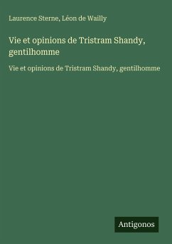 Cover Vie et opinions de Tristram Shandy, gentilhomme