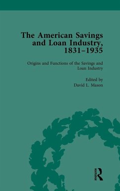 Cover The American Savings and Loan Industry, 1831-1935 Vol 1