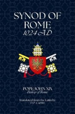 Cover Synod of Rome (eBook, ePUB)