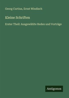 Cover Kleine Schriften