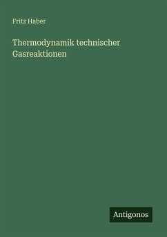 Cover Thermodynamik technischer Gasreaktionen