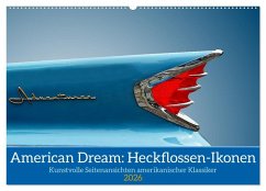Cover American Dream: Heckflossen-Ikonen (Wandkalender 2026 DIN A2 quer), CALVENDO Monatskalender