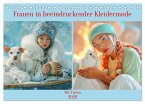 Frauen in beeindruckender Kleidermode - Mit Tieren (Tischkalender 2026 DIN A5 quer), CALVENDO Monatskalender Frauen in beeindruckender Kleidermode - Mit Tieren (Tischkalender 2026 DIN A5 quer), CALVENDO Monatskalender
