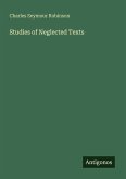 Studies of Neglected Texts