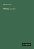 Betriebs-Analyse