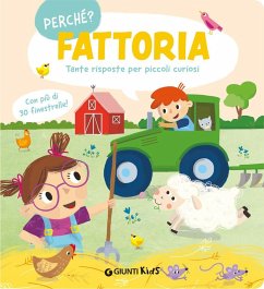Cover Fattoria. Tante risposte per piccoli curiosi