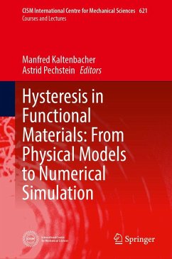 Cover Hysteresis in Functional Materials: From Physical Models to Numerical Simulation