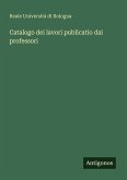 Catalogo dei lavori publicatio dai professori
