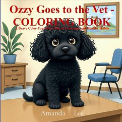 Cover Ozzy Goes to the Vet - COLORING BOOK