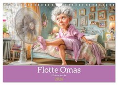 Flotte Omas - Humorwerke (Wandkalender 2026 DIN A4 quer), CALVENDO Monatskalender - Calvendo;Brunner-Klaus, Liselotte