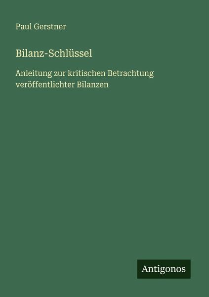 Bilanz-Schlüssel Bilanz-Schlüssel