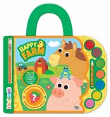 Happy farm. Valigetta con acquerelli. I colorelli Happy farm. Valigetta con acquerelli. I colorelli