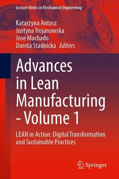Advances in Lean Manufacturing, Volume 1 Advances in Lean Manufacturing, Volume 1