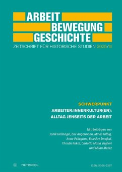 Cover Arbeit - Bewegung - Geschichte