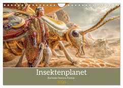 Insektenplanet - Surrealer Science-Fiction (Wandkalender 2026 DIN A4 quer), CALVENDO Monatskalender - Calvendo;Brunner-Klaus, Liselotte