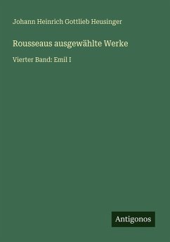 Cover Rousseaus ausgewählte Werke