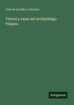 Cover Tierras y razas del archipiélago Filipino