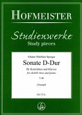 Sonate D-Dur für Kontrabaß und Klavier Sonate D-Dur für Kontrabaß und Klavier