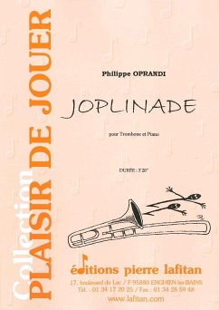 Oprandi, Philippe, Joplinade Trombone et piano