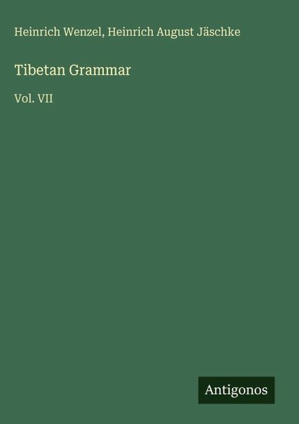 Tibetan Grammar