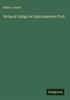 Cover Notas al Código de Enjuiciamiento Civil