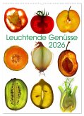 Leuchtende Genüsse (Wandkalender 2026 DIN A2 hoch), CALVENDO Monatskalender