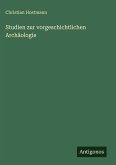 Studien zur vorgeschichtlichen Archäologie