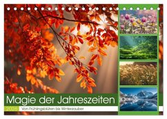 Magie der Jahreszeiten (Tischkalender 2026 DIN A5 quer), CALVENDO Monatskalender - Calvendo;Gierok-Latniak, Steffen