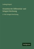 Grundriss der Differential- und Integral-Rechnung