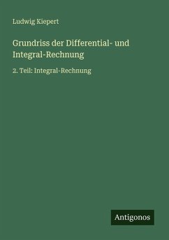 Cover Grundriss der Differential- und Integral-Rechnung