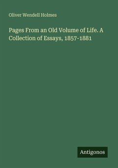 Cover Pages From an Old Volume of Life. A Collection of Essays, 1857-1881