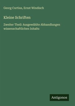 Cover Kleine Schriften