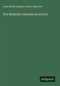 Cover Don Mamerto: zarzuela en un acto