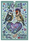 Vögel. Kleine Punks. Großes Herz. (Wandkalender 2026 DIN A4 hoch), CALVENDO Monatskalender Vögel. Kleine Punks. Großes Herz. (Wandkalender 2026 DIN A4 hoch), CALVENDO Monatskalender