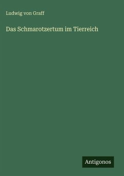 Cover Das Schmarotzertum im Tierreich