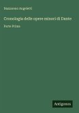Cronologia delle opere minori di Dante Cronologia delle opere minori di Dante