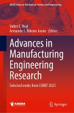 Advances in Manufacturing Engineering Research Advances in Manufacturing Engineering Research