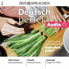 Cover Deutsch lernen Audio – Deutsch für die Küche (MP3-Download)