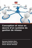 Conception et mise en ¿uvre d'un système de gestion de réseau
