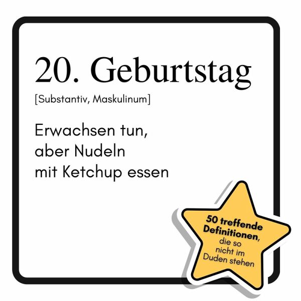 20. Geburtstag 20. Geburtstag