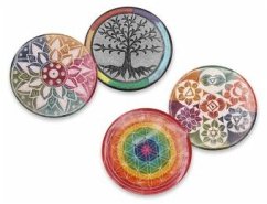 Cover Sortiment Räucherstäbchenhalter Speckstein-Symbole, 12 Stück sortiert